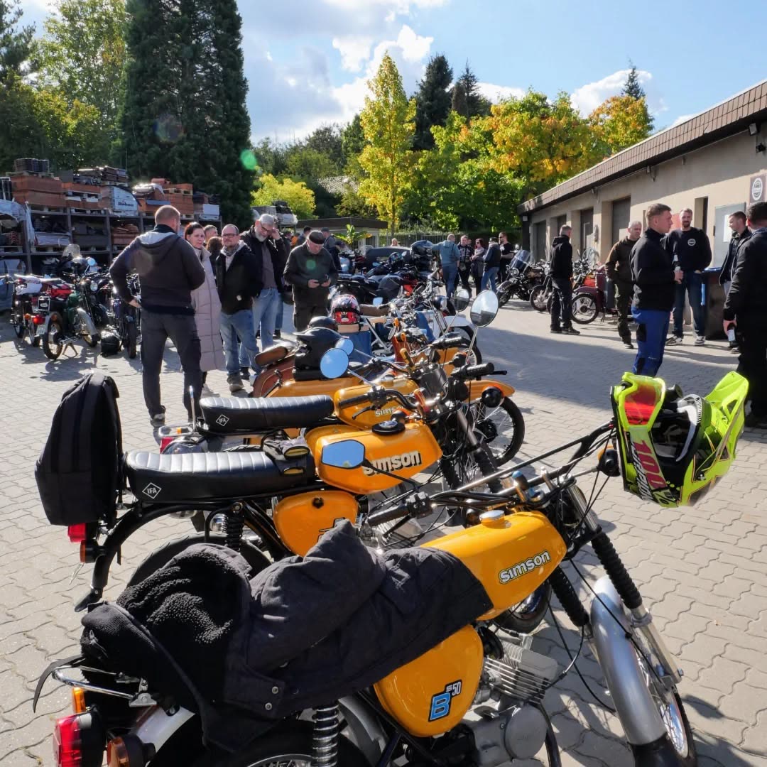 Motorradtreffen bei Hofmann Motorrad am Schwielochsee